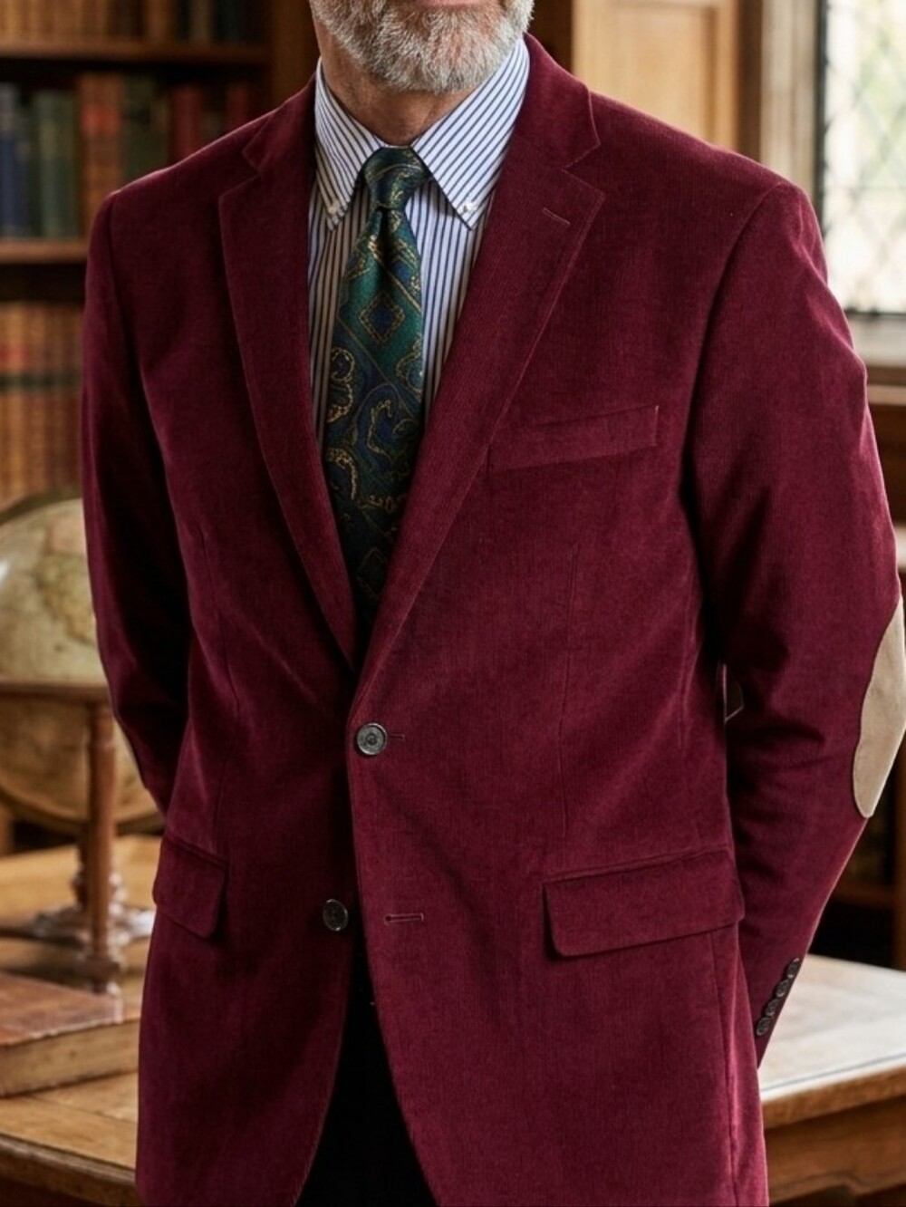 Ralph Lauren Corduroy Blazer with Elbow Patches